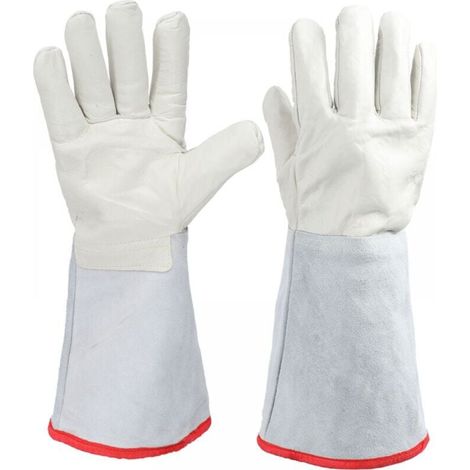 YMYNY 40 cm protective work gloves for cryogenic LNG liquid nitrogen processing