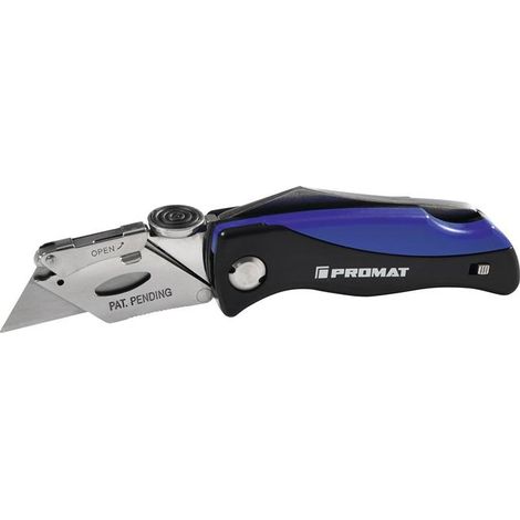 Couteau universel longueur totale 160 mm pliable PROMAT (1/2)