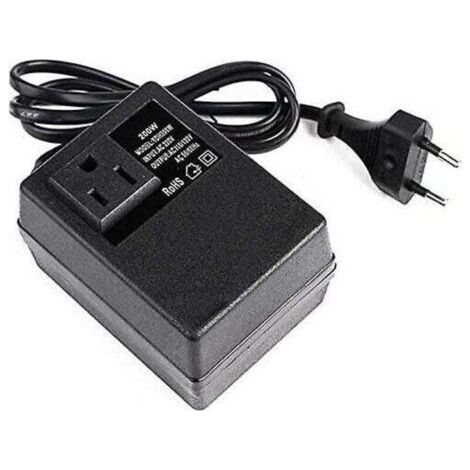 Dciustfhe Tension : 200 W - Transformateur : 220 V à 110 V - Prise européenne. (1/5)