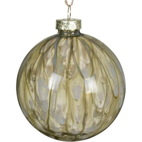 Sfera Natalizia trasparente Rosemary