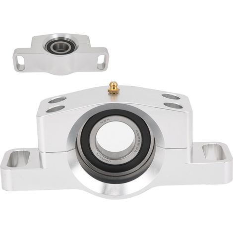 Palier à semelle avec 2 boulons de remplacement pour Polaris RZR XP 900 4900 2012-2014, robuste, blanc (1/5)