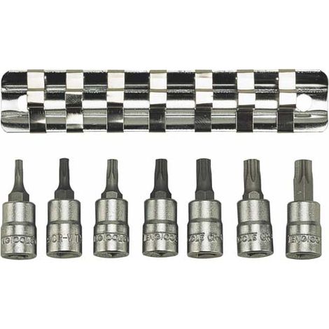 Juego de vasos, 1/4, TX  TENGTOOLS M1408TX 7 piezas 117090209