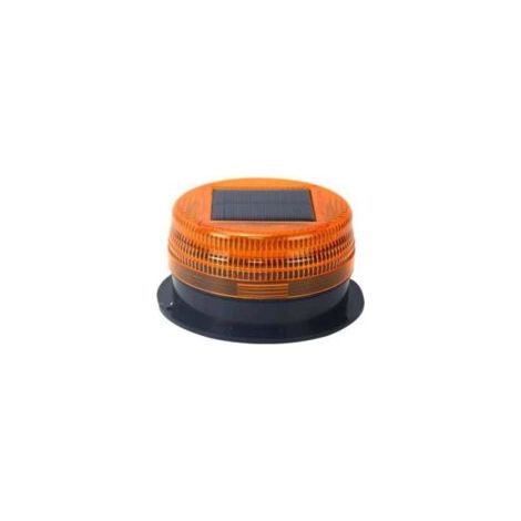 Hochleistungs-Magnet-Solar-Dachstrahler, Baustellenleuchte, Solar-Parkleuchte für den Nachteinsatz, gelb