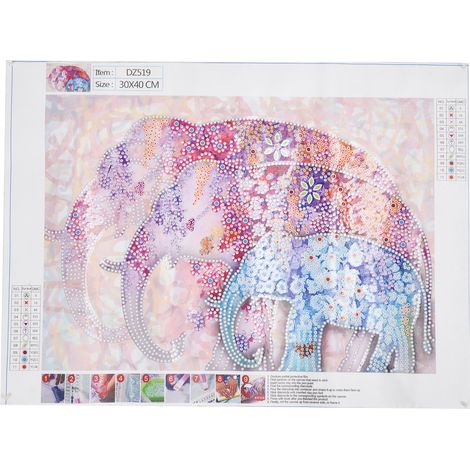 Tableau diamant 5D original pour la décoration intérieure de la maison ou du bureau (DZ519) (1/5)