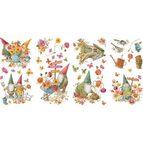 Stickers Muraux Géants Lisa Audit Nains de Jardin (1/5)
