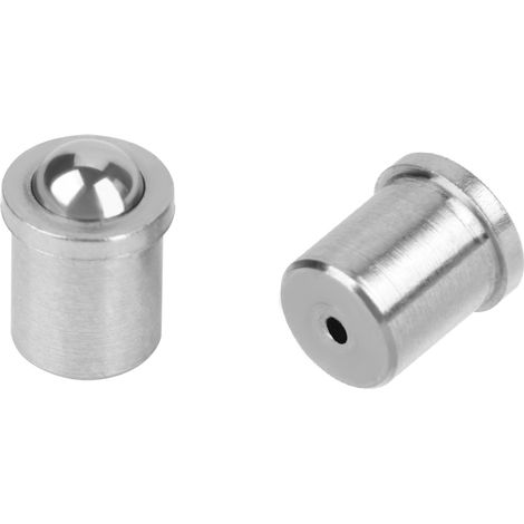 Vis de pression à bille inoxydable 304, positionnement de précision, ressort lisse, billes acier, φ 4x5 mm (1/5)