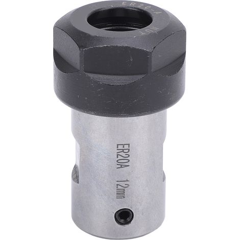 Adaptateur de rallonge de broche d'arbre moteur ER20 12 mm 40cr avec boîte de rangement pour fraisage CNC (1/5)
