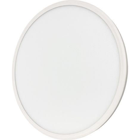 Pannello led slim rotondo da incasso faretto con clip regolabile adatto per foro da 10 a 28 cm 40 watt illuminazione a luce fredda 6500k