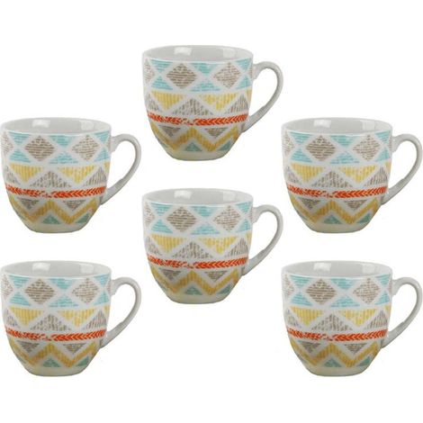 Set 6 Tazzine Tazze Caffè in Ceramica senza Piattini Mondello 3 (1/2)