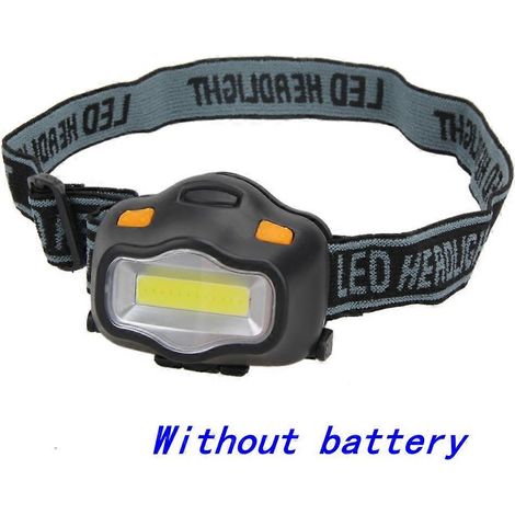 Lampe frontale magnétique mini COB à 12 LED pour l'extérieur, idéale pour le camping, le vélo, la randonnée et la pêche.