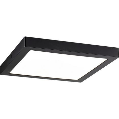 Paulmann Abia 70985 LED-Panel   22 W Warmweiß Schwarz (matt)