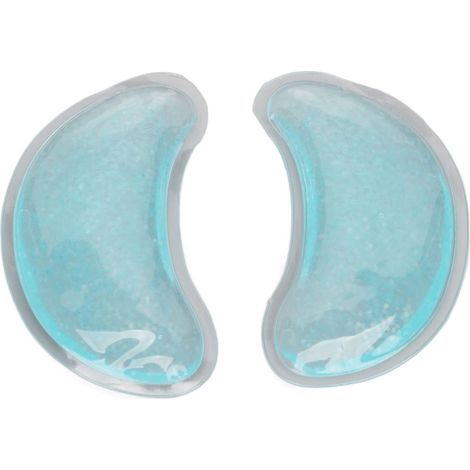Compresse oculaire réutilisable en gel glacé, chaud/froid, pour soulager la fatigue oculaire, les gonflements et les cernes. (1/3)