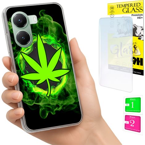 Funda para Xiaomi Poco X7 Pro 5G con cubierta trasera para fotos y cristal 9H. (1/5)