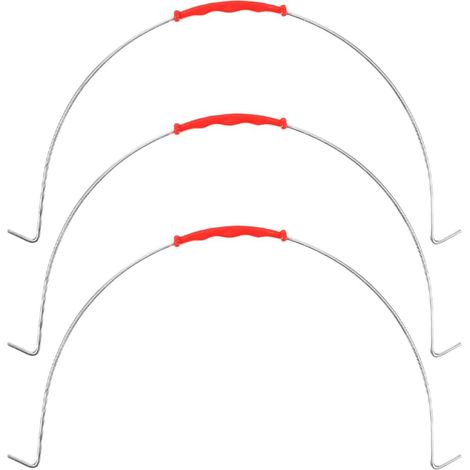 de seau en fer galvanisé 3 pièces 32 cm résistante à l usure