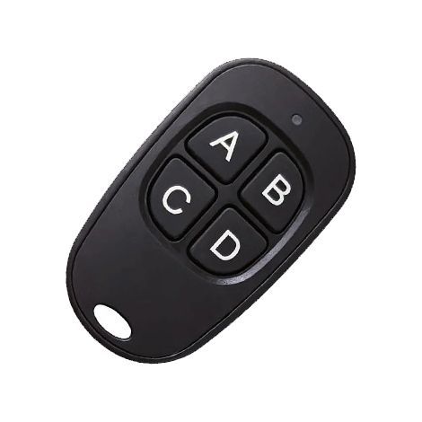Télécommande Universelle 433 MHz Cloneur pour ABCD (Noir) (1/4)