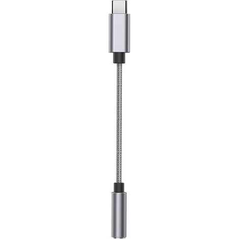 Adaptateur Usb-C Vers Jack 3 5 Mm - DAC HiFi 32 Bits 384 Khz - Compatible Smartphones Tablettes Ordinateurs Portables - 1 Pièce (1/5)