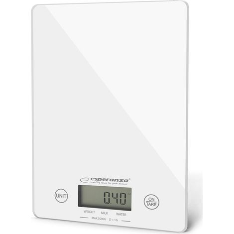 Esperanza Digital Kitchen Scale Lemon White