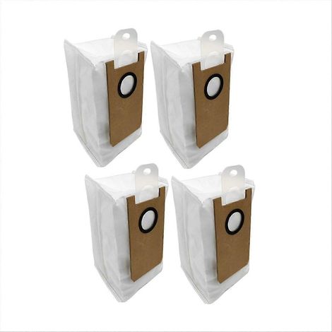 Lot de 4 pièces sacs à poussière pour U200 Robotic aspirateur Cleaer de rechange (1/5)