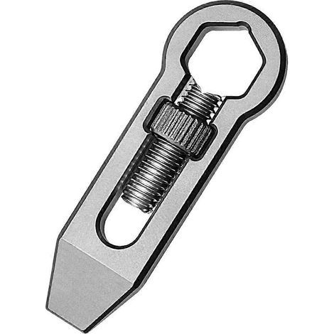 Clé hexagonale en alliage de titane Mini outil EDC levier ouvre-bouteille couleur (1/5)