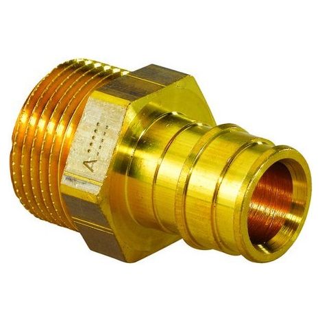 Raccordo idraulico Uponor 40x1 1 4 pollice ottone flusso aumentato