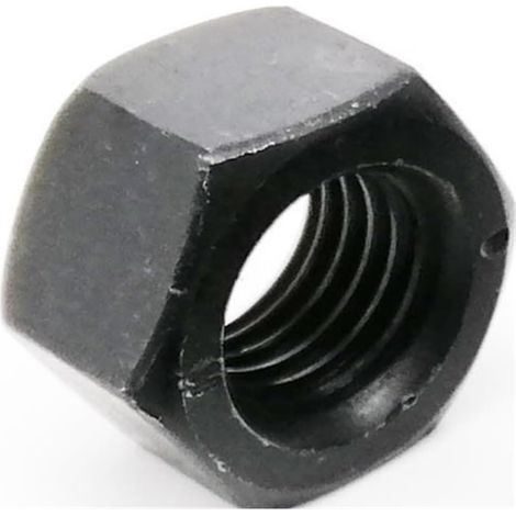 Écrous en acier inoxydable DIN934 Grade 8.8, hexagonaux noir (1/5)