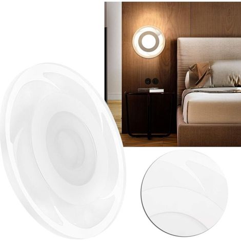 Moderne LED-Wandleuchte für den Innenbereich, dreifarbige Segmentierung mit warmweißem Licht, für Wohnzimmer und Schlafzimmer – Fei Yu (1/5)