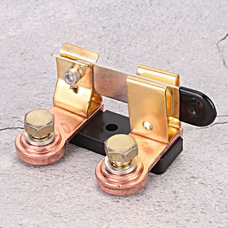 Débrancheur de batterie Brass Vehicle Battery Doctor, câble de batterie n° 1 AWG (1/5)