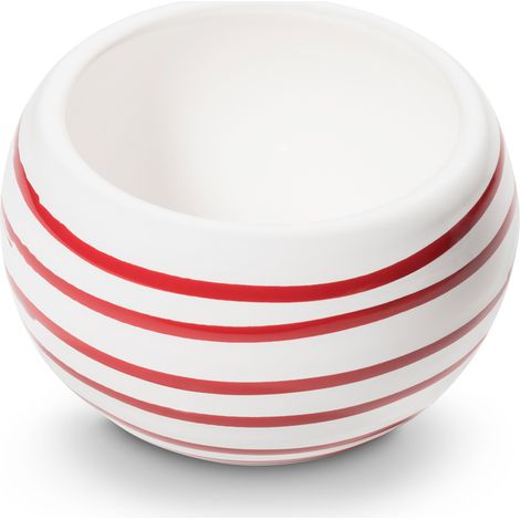 Gmundner cerámica roja flameada, parte inferior azucarero taza