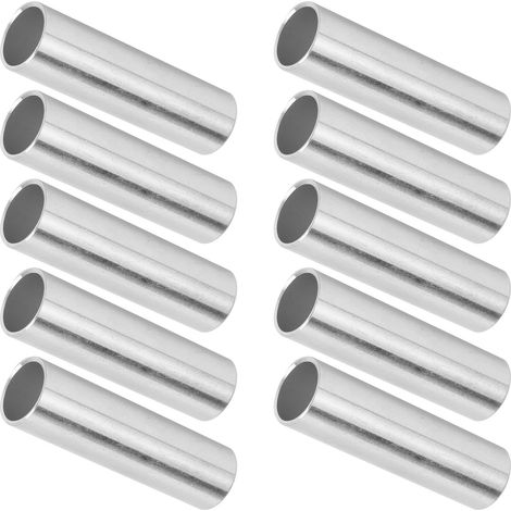 Lot de 10 tubes ronds droits en aluminium pour supports de robots, diamètre 14 mm, 6100‑1214‑0050 (1/5)