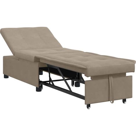 Maison Exclusive - Divano Letto Estraibile Talpa 194 x 67 x 82 cm Microfibra