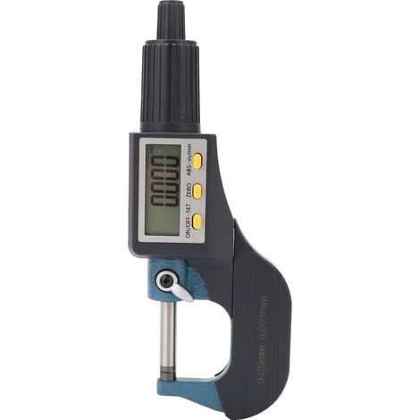 Micromètre numérique en alliage chromé à faible erreur, résolution de 0,001 mm (025 mm) (1/5)