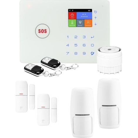 Alarme maison connectée 4G wifi et gsm amazone - lifebox - kit2 (1/5)