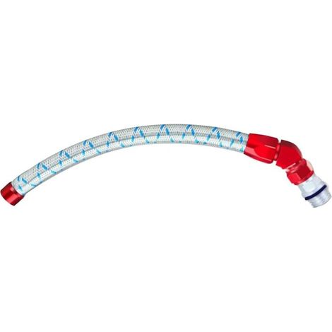 Tuyau De Refroidisseur D'huile, Alliage D'aluminium Tressé Tuyau De Refroidisseur D'huile Tuyau De Refroidissement D'huile Conduites De Carburant De Moto,Pour Véhicules électriques De Moto(Rouge) (1/5)