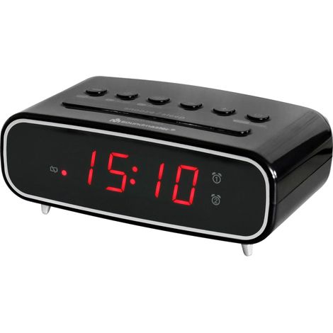 soundmaster UR111SW Radiowecker UKW UKW Weckfunktion Schwarz (1/5)
