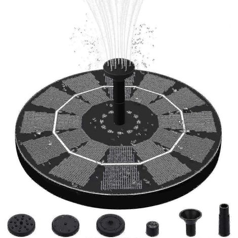 Pompes à eau solaires adaptées à la décoration des bassins et fontaines de jardin (GSL) (1/4)