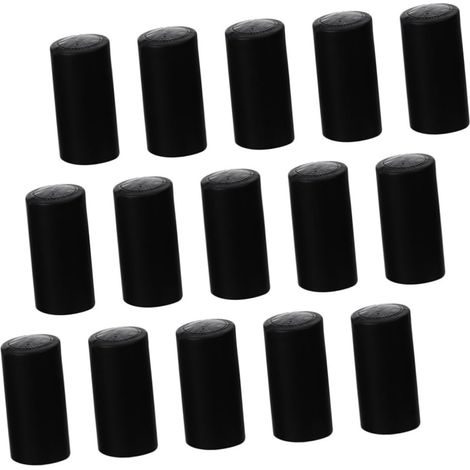 Protège Les Fuites Thermorétractables en PVC Noir 100 Capsules Film d'emballage Résistant la Chaleur pour Bouteilles de Vin pour Fêtes et Caves (1/5)