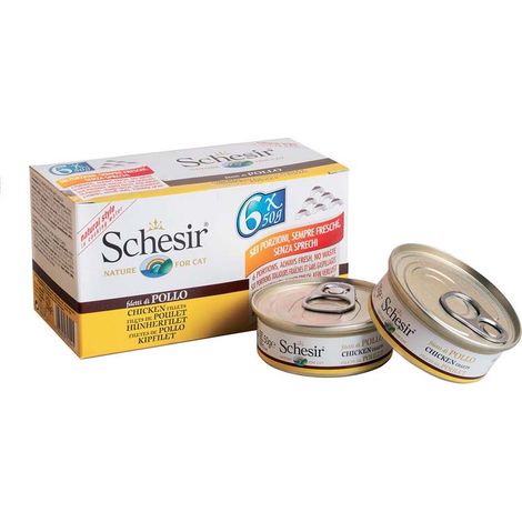 Schesir, pollo e riso, conf. 6x50 gr
