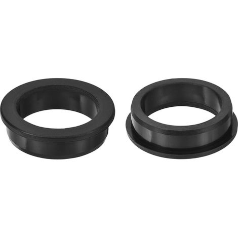 Viele Belagerungen, 2 Stellen in Kautschuk, 57 mm (2-1/4"), 47 mm (1-7/8"), Chapeau 2 Stellen in Silikon Noir, 57 mm (2-1/4"), 47 mm (1-7/8"), Carreaux 2 Stellen, Voiture de 1 Pouce (1/5)