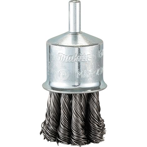 Makita Spazzola conica 28mm in acciaio gambo rotondo D-73863 1 pz.