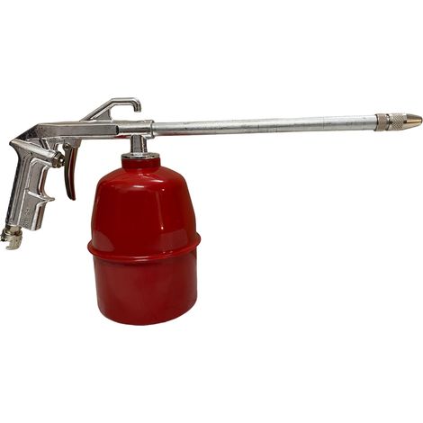 BONEZZI PISTOLE LAVAGGIO ARIA COMPRESSA COMPRESSORE SERBATOIO 1Lt NAFTA GASOLIO (1/5)