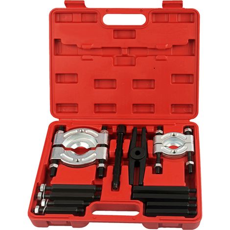 Kit de 12 extracteurs de roulements robustes pour moyeu de roue et pignon d'engrenage - Outil de réparation automobile (1/5)