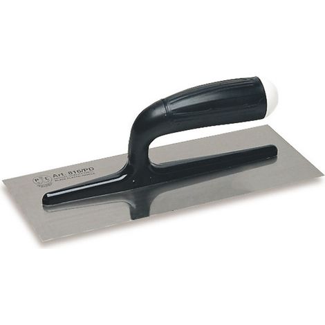 6PZ FRATTAZZO CON MANICO IN PLASTICA art. 816/P cm.28x12