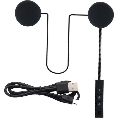 Écouteurs sans fil pour casque de moto, mains libres, appels téléphoniques, universels (1/5)