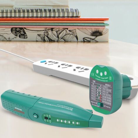 Testeur automatique de disjoncteurs, testeur de prises, fusible 110-250V (UE) (1/3)