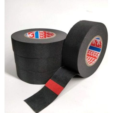 Pr 4 Pieces Car Cloth Tape, Self-Adhesive Adhesive Tape Car Vehicle Cloth Cloth Tape Circuit Wiring Harness Dedicated High Temperature for Car (1/5)
