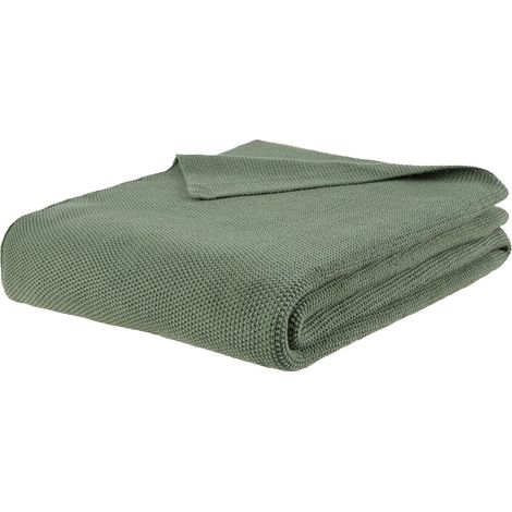 Mömax Kuscheldecke Lara Salbeigrün ca. 130x170cm (1/4)