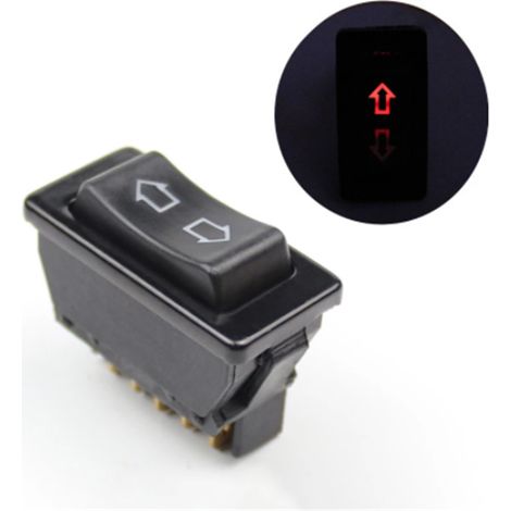 5P Universal Automotive Window Controller Switch, Window Button, Double Arrow Window Controller (1/4)