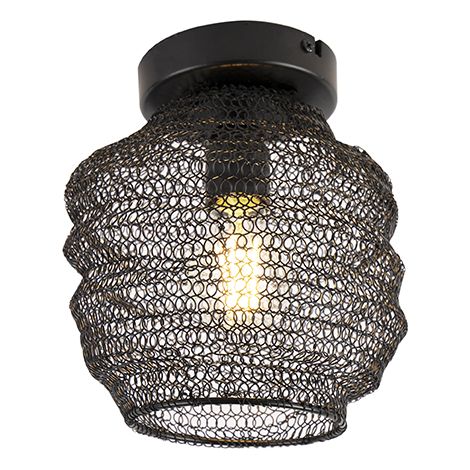 Orientalische Deckenlampe schwarz - Nidum Bene