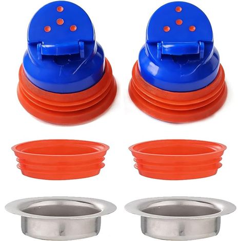 Clapet Anti Odeur Douche, Noyau Intérieur De Siphon De Sol Anti-Odeurs, Noyau De Drain De Plancher, Bague De Cercle De Changement De Diamètre, Calibres De 30-52mm, Cuisine (1/5)