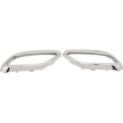 Auspuffblenden für CLA-Klasse C118 AMG-Line (2020–2024) – 1184920100 und 1184920200 – Chrom-ABS, 1 Paar (1/5)